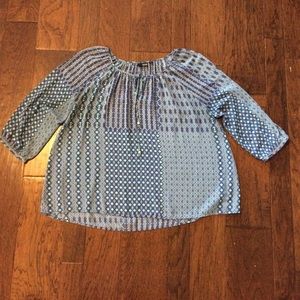 3/4 Sleeve Blouse Size XL